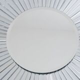 Baccarat. “Star” mirror in crystal, backlit. 21st century.