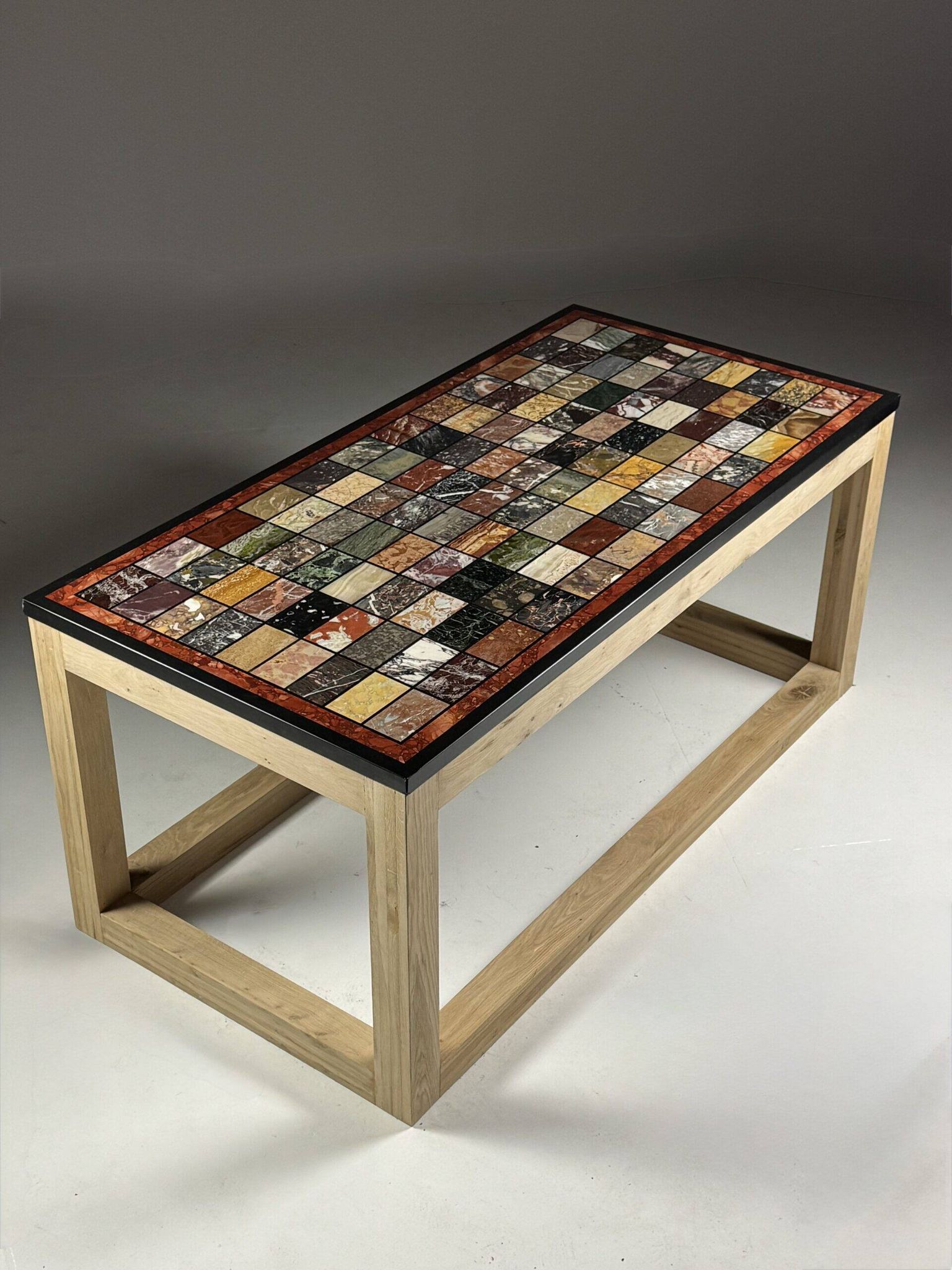 Marble specimen table vintage