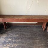 Shaker farm bench mid-19th century popular art Hudson Valley USA