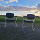 Pair of Unimob Lingua 97 armchairs
