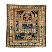 Tapis daghestan kazak rug 124x114 cm