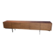 Large 3-metre sideboard in walnut by the manufacturer Punt Mobles.