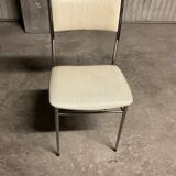 Tubular steel chairs from the 70s