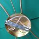 Large vintage gold four-light wall sconce