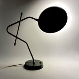 Light blue table lamp, France 1960s