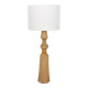 Lampe sur pied avec une base en céramique