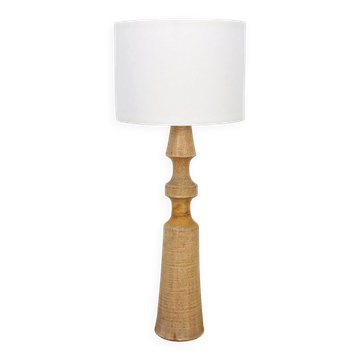 Lampe sur pied avec une base en céramique