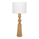 Lampe sur pied avec une base en céramique