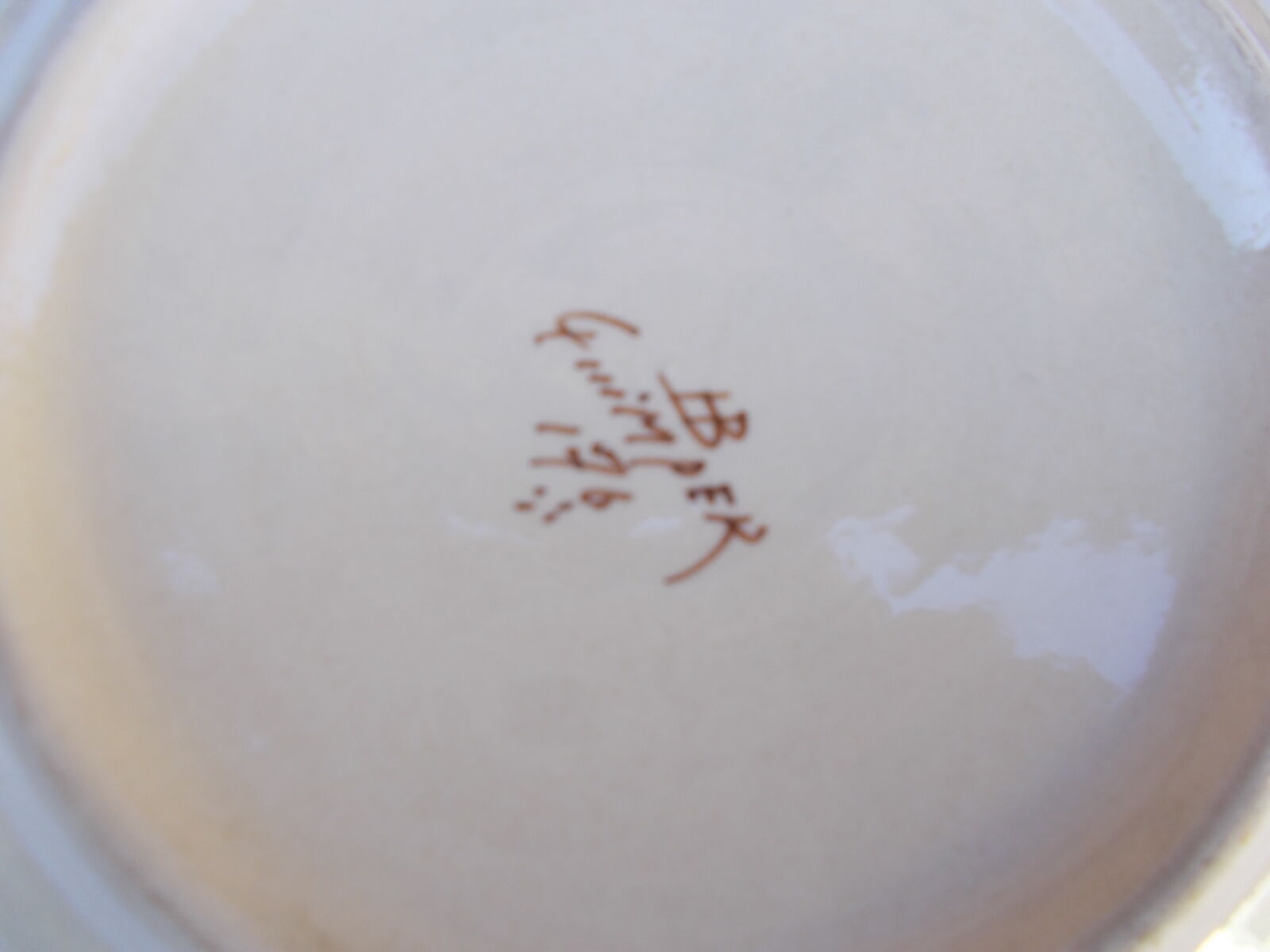 Decorative plates hb henriot quimper