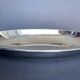 Oval stainless steel dish