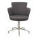 Vintage swivel armchair in gray fabric by axelson for garnas 2014 sweden