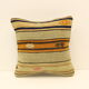 Turkish Kilim Pillow,30x30 cm