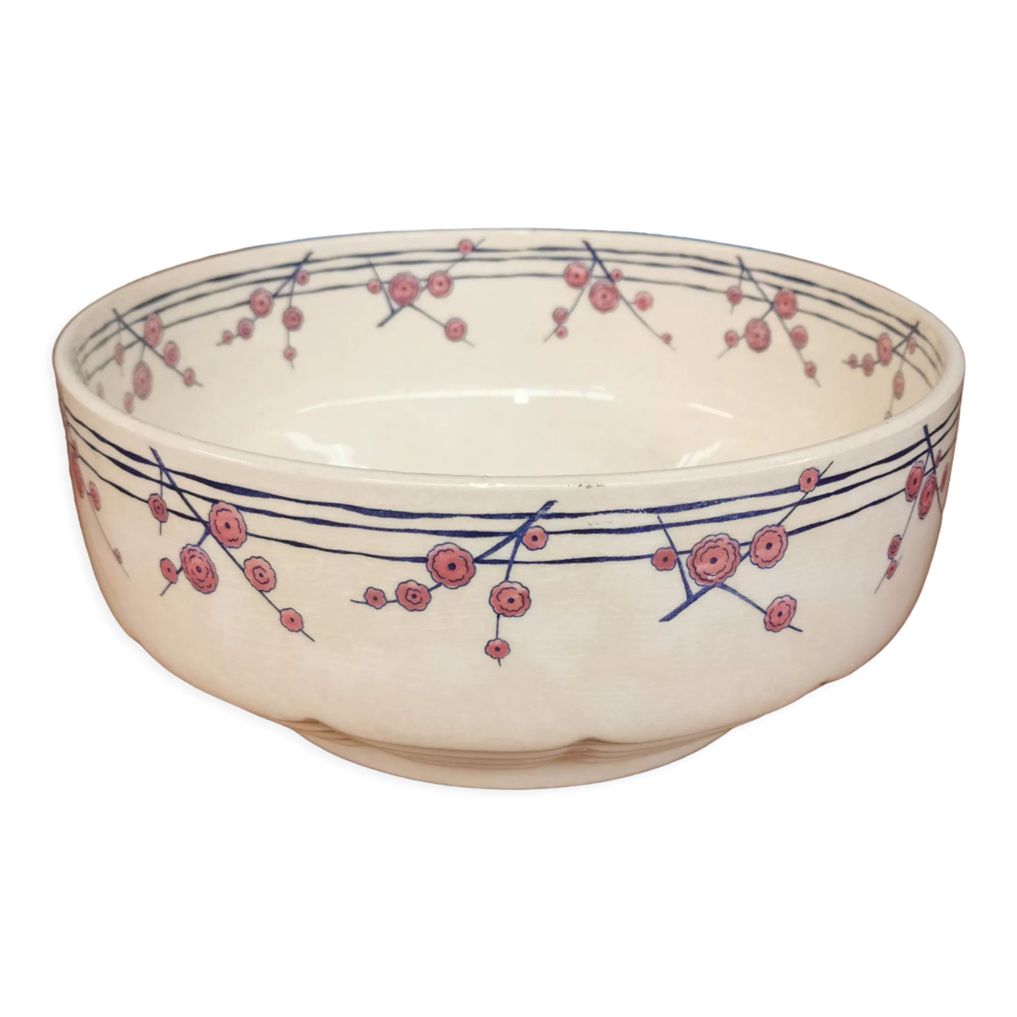 Vintage salad bowl in HBCM earthenware