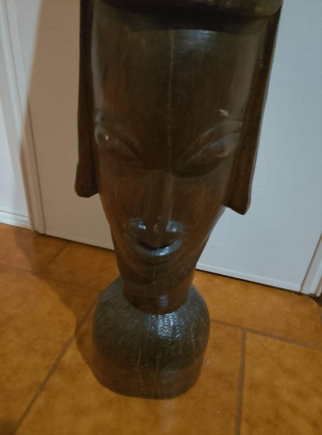 African wooden statue