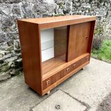 Teak display cabinet 1970