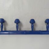 Coat rack 4 vintage hooks