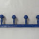 Coat rack 4 vintage hooks