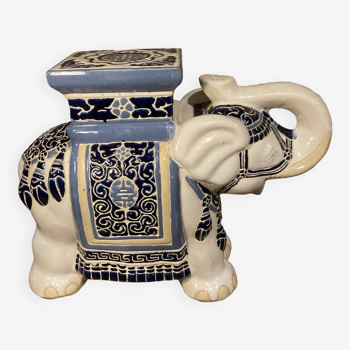 Ceramic elephant plant holder