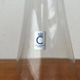 German glass carafe from Christinenhütte