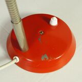 Vintage vermilion desk lamp