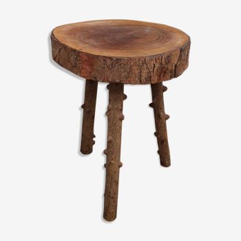 Brutalist tripod stool