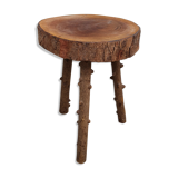 Brutalist tripod stool