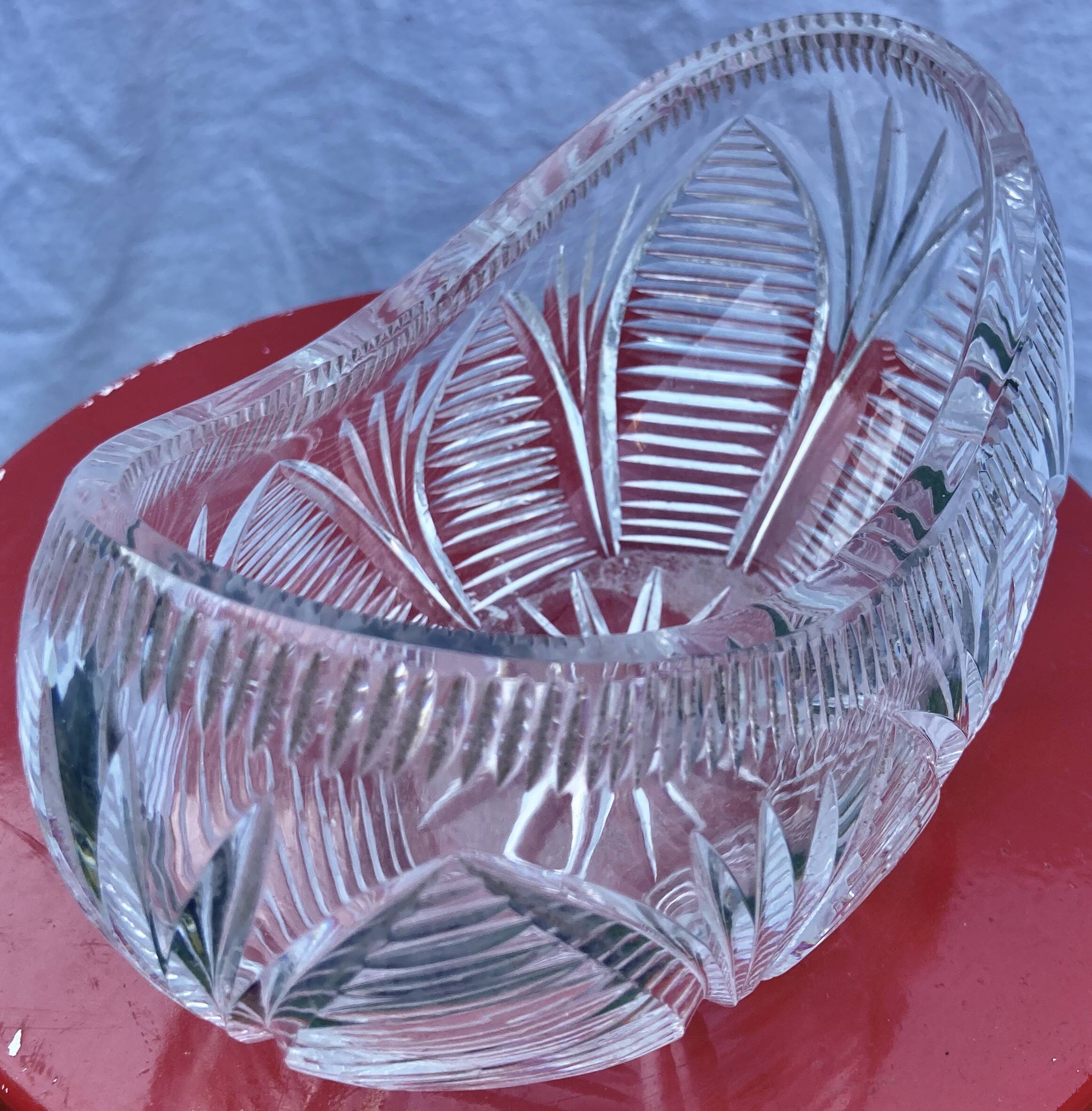 Baccarat Crystal Art Deco Bowl