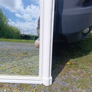 Miroir ancien à fronton 174/94 cm