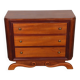 Commode en bois des années 1940