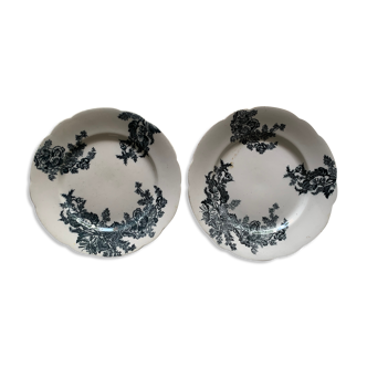 Lot de 2 assiettes Best Ironstone China