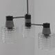 Mid-century chandelier Drukov, 1960