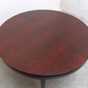 Extendable round to oval dining set by Alfred Hendrickx for Belform, 1960s.