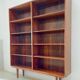 Rosewood Model 6 Bookcase by Omann Jun Mobelfabrik, 1960s