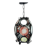 Pop-art pendant lamp, Poland, 1970s