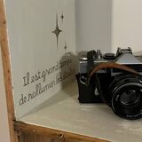 Antique pharmacy shelf