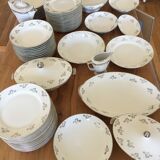 Service 70 pieces porcelain from limoges art deco