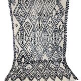 handmade abstract Berber rug 246 X 146 CM