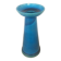 Scandinavian turquoise glazed ceramic candlestick – Denmark, 1960