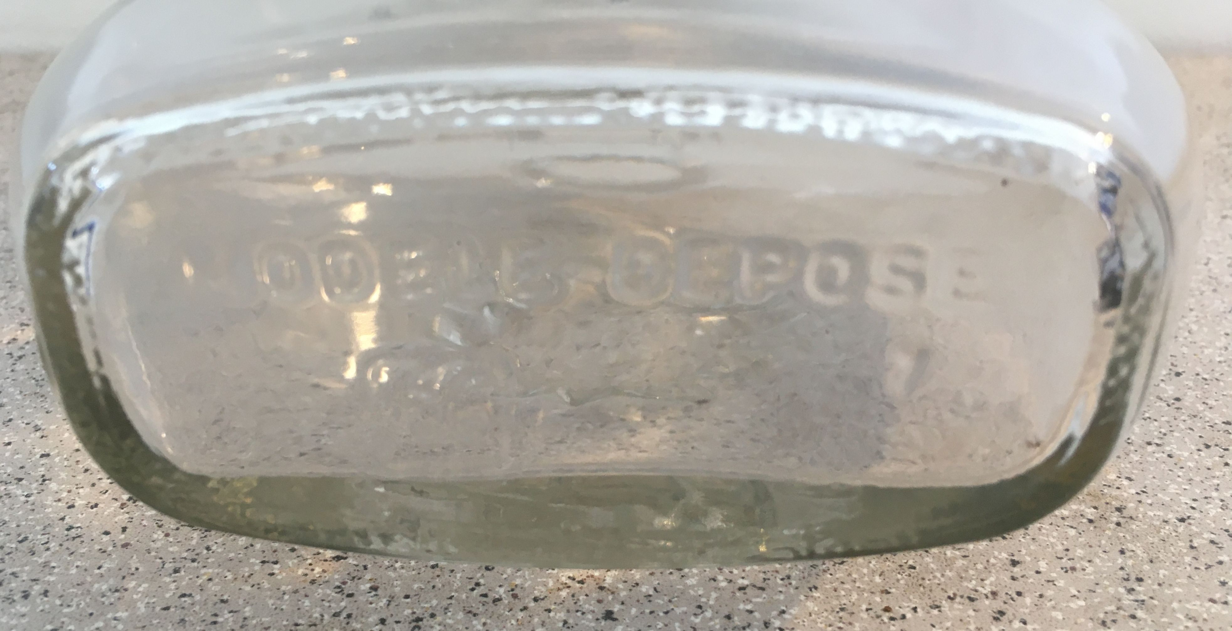 Ricard carafe glass logo Soleil