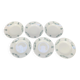 6 Sapho Lonchamp soup plates, iron earth