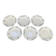 6 Sapho Lonchamp soup plates, iron earth