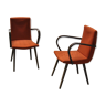 Pair of armchairs 70s bridge