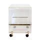 Design TV furniture Coffee table Plexiglas Perspex David Lange Les Invisibles 1970