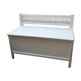 Wooden bench box