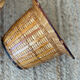3 rattan planters