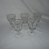 Lot of 5 glasses