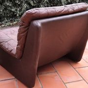 Tranas Sweden patchwork leather heaters by OVERMAN, 1970 Set of 2