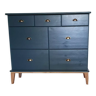 Scandinavian chest of drawers ganne blue