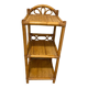 Petite étagère en rotin