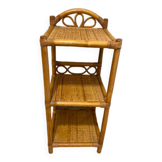Small rattan shelf